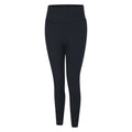 Black - Side - Dare 2B Womens-Ladies Influential Plain 7-8 Leggings