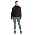 Black - Close up - Dare 2B Womens-Ladies Lexan Fleece Hoodie