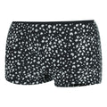 Black-White - Side - Regatta Womens-Ladies Aceana Polka Dot Bikini Bottoms