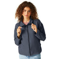 Navy - Lifestyle - Regatta Womens-Ladies Ashlynn Knitted Fleece Jacket