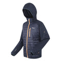 Navy-Persimmon - Side - Regatta Mens Andreson Pro Hybrid Jacket