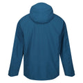 Moroccan Blue-Piquant Green - Back - Regatta Mens Okara Waterproof Jacket