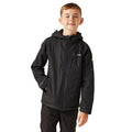 Black - Lifestyle - Regatta Childrens-Kids Calderdale II Waterproof Jacket