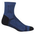 Navy-Dark Steel - Back - Regatta Mens Active Outdoor Socks (Pack of 2)