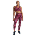 Neon Pink - Lifestyle - Regatta Womens-Ladies Influential Zebra Print Gym Leggings