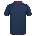 Moonlight Denim - Back - Regatta Mens Forley Polo Shirt