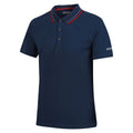 Moonlight Denim - Side - Regatta Mens Forley Polo Shirt