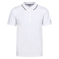 White - Front - Regatta Mens Forley Polo Shirt