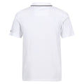 White - Back - Regatta Mens Forley Polo Shirt