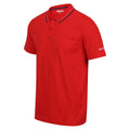 Danger Red - Side - Regatta Mens Forley Polo Shirt