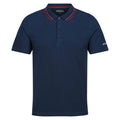 Danger Red - Back - Regatta Mens Forley Polo Shirt