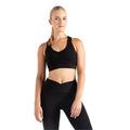 Black - Lifestyle - Dare 2B Womens-Ladies Revived Sports Bra