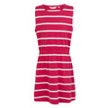 Pink Potion-White - Front - Regatta Girls Beylina Stripe Dress