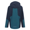 Moroccan Blue-Navy - Back - Regatta Mens Bosfield II Waterproof Jacket