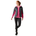 Seal Grey-Flamingo Pink - Lifestyle - Regatta Womens-Ladies Andreson Pro Hybrid Jacket