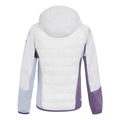 White-Sunset Purple - Side - Regatta Womens-Ladies Andreson Pro Hybrid Jacket