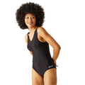 Black - Lifestyle - Regatta Womens-Ladies Wakefield One Piece Swimsuit