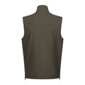 Dark Khaki - Back - Regatta Mens Travel Light Packaway Gilet