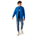 Blue - Side - Regatta Mens Shorebay II Full Zip Hoodie