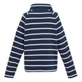 Navy-White - Back - Regatta Womens-Ladies Havendo Sweatshirt