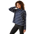 Navy-White - Lifestyle - Regatta Womens-Ladies Havendo Sweatshirt