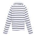 White-Navy - Back - Regatta Womens-Ladies Havendo Sweatshirt