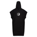 Black - Front - Regatta Unisex Adult Tidal Wave Hooded Towel