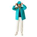 Tahoe Blue - Close up - Regatta Childrens-Kids Beylina Waterproof Jacket