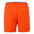 Tangerine Tango - Back - Regatta Childrens-Kids Skander III Plain Swim Shorts