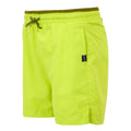 Wild Lime - Side - Regatta Childrens-Kids Skander III Plain Swim Shorts