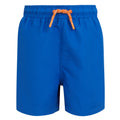 Oxford Blue - Front - Regatta Childrens-Kids Skander III Plain Swim Shorts