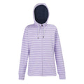 Purple Rose-White - Front - Regatta Womens-Ladies Bayletta Full Zip Hoodie