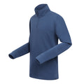 Dark Denim - Side - Regatta Mens Agilno Half Zip Fleece Top