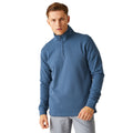 Dark Denim - Lifestyle - Regatta Mens Agilno Half Zip Fleece Top