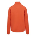 Rusty Orange - Back - Regatta Mens Agilno Half Zip Fleece Top