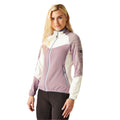 Heather-White - Lifestyle - Regatta Womens-Ladies Hepley II Full Zip Fleece Jacket