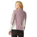 Heather-White - Pack Shot - Regatta Womens-Ladies Hepley II Full Zip Fleece Jacket