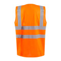 Orange - Back - Regatta Mens Pro Supervisor Hi-Vis Vest