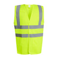 Yellow - Front - Regatta Mens Pro Supervisor Hi-Vis Vest