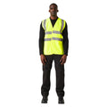 Yellow - Pack Shot - Regatta Mens Pro Supervisor Hi-Vis Vest