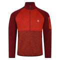 Syrah Red-Cinnamon - Front - Dare 2B Mens Torrek Fleece Top