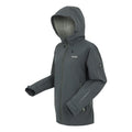 Seal Grey-Cloudy Grey - Side - Regatta Womens-Ladies Okara Waterproof Jacket