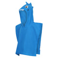 Hawaiian Blue - Side - Regatta Childrens-Kids Bubbles The Shark Hooded Towel