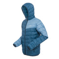 Moonlight Denim-Coronet Blue - Side - Regatta Mens Hillpack II Colour Block Padded Jacket