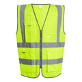 Yellow - Front - Regatta Mens Pro Executive Hi-Vis Vest