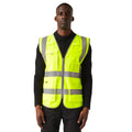 Yellow - Lifestyle - Regatta Mens Pro Executive Hi-Vis Vest