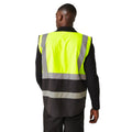 Yellow-Black - Lifestyle - Regatta Mens Pro Executive Hi-Vis Vest