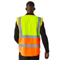 Yellow-Orange - Lifestyle - Regatta Mens Pro Executive Hi-Vis Vest