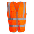 Orange - Front - Regatta Mens Pro Executive Hi-Vis Vest