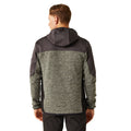 Agave Green-Ash - Pack Shot - Regatta Mens Cadford VI Marl Hooded Fleece Jacket